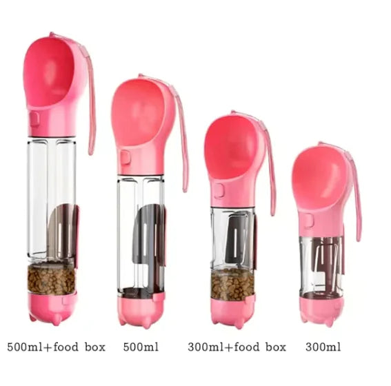 3-in-1 Portable Dog Water and Food Dispenser