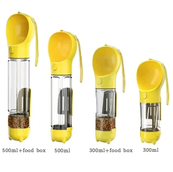 3-in-1 Portable Dog Water and Food Dispenser