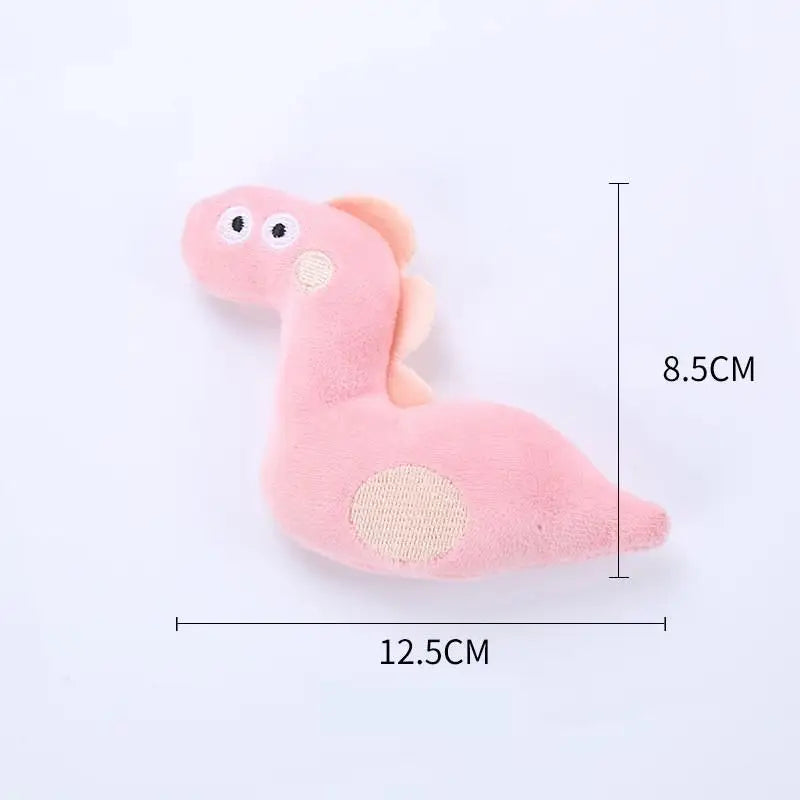 Plush Catnip Chew Toy – Fun Animal Shape for Kittens & Cats