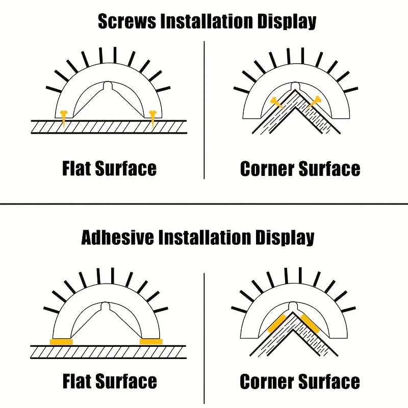 Wall-Mounted Cat Self Groomer – Massage Comb Brush for Cats & Kittens