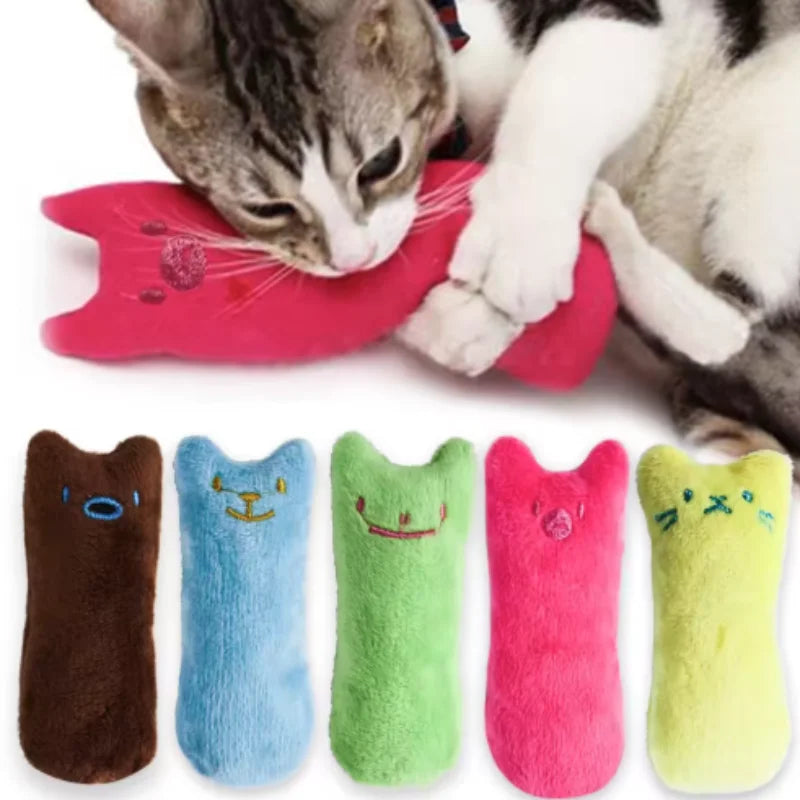 Interactive Catnip Plush Toy – Fun Chewing & Clawing for Cats